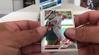 2019 Panini Donruss Optic Hobby Hot Box 5 Autos!!