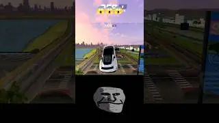 💥 CRAZY CAR STUNT 😱 | High Speed Jump 🚗💨 | #Shorts