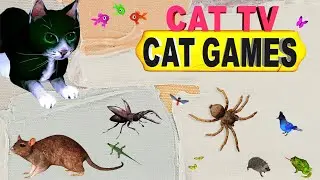 Cat Game 🐁 Mice in Action!  The Ultimate 4K Cat TV Experience