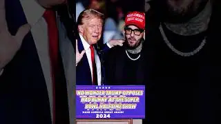 No wonder Trump opposes Bad Bunny at the Super Bowl halftime show.#trump #badbunny #change #fyp
