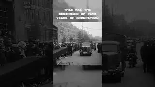How the German Occupation of Amsterdam Started.  #historyshorts #worldwar2