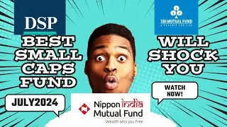 BEST SMALL CAP MUTUAL FUND FOR JULY 2024 . DSP VS NIPPONINDIA VS SBI