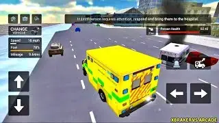 Ambulance Simulator #2 - Car Driving Doctor - New Ambulance Unlocked - Android Gameplay FHD