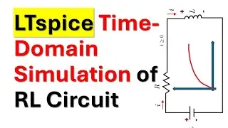 Учебное пособие по LTspice &mdash; Моделирование RC-цепей (резистор-индуктор) во временной области в LT...