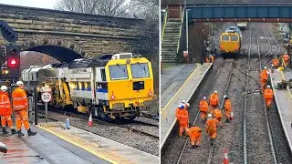 Line closed as major trackwork carried out at vital Yorkshire junction 