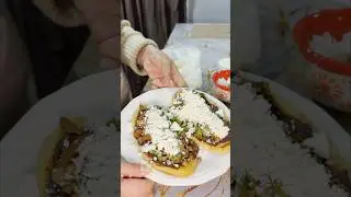 Huaraches de bistec y nopales 😋😋 #comidacasera #comidamexicana #canaldecocina #loquecocinehoy