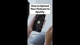 How to Upload a Podcast to Spotify #shorts