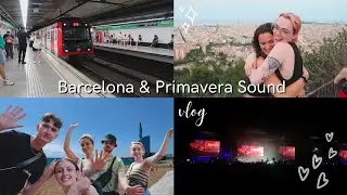 vlog | barcelona + primavera sound 2022