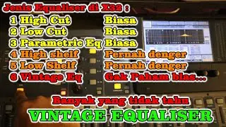 Jenis EQ Pada Parametric Equaliser X32 - Tutorial Behringer X32