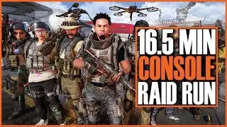 THE DIVISION 2 - 16 Minute Console Raid Run [PS4] Links to all Builds Used