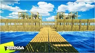 BUILDING THE LARGEST TREE FARM! (Raft #5)