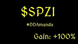 $SPZI Gain: +100% - #DDAmanda Analysis - #1 Early Alert Stock Finder.