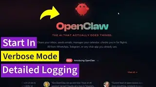 OpenClaw | Как запустить в режиме подробного вывода логов | Включение подробных логов | ClawdBot,...