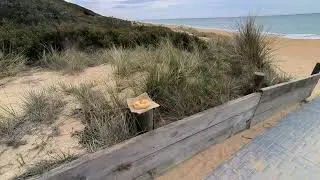 Looking at Loch Sports Surf Beach Victoria Australia 