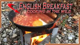 English Breakfast-Outdoor Kochen mit dem Hobokocher