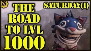 Fallout 76 - Hardcore Double XP weekend. I hit 1000 no matter what! Saturday (Part I).