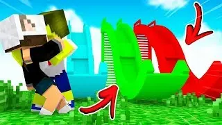 O ESCORREGADOR DO BEIJO DOS YOUTUBERS NO MINECRAFT !! (tive uma surpresa linda!)