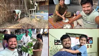 ఈ మధ్య  నాకు  ఖాళీ  లేక  మా పెరట్లో మొక్కలకి నీళ్ళు  పొయ్యలేదు,  ఈ యాల  మొక్కలకి  నీళ్ళు పోసేను  .