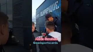 Alexis Sanchez signed our Cards #om #eads #alexissanchez #ucl #chile #shorts #Marseille #tocopilla