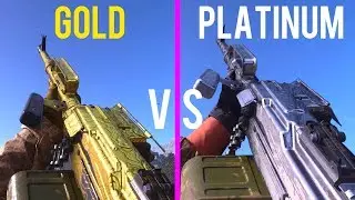 ALL PLATINUM GOLD LMG Camos | Call of Duty Modern Warfare 2019