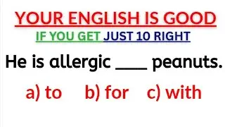 YOUR ENGLISH IS GOOD | IF YOU GET JUST 10 RIGHT #advancedgrammar #quiz