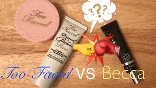 Too Faced VS Becca Poreless Primers (do they work)