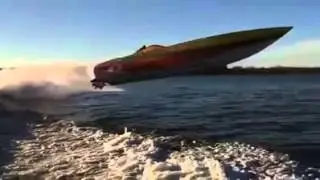 46 Cigarette wake jump at 90mph!