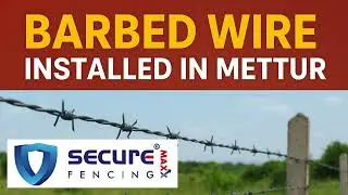 Barbed Wire Machine Installed in Mettur | Secure Fencing Maxx | High-Speed Fencing Machine