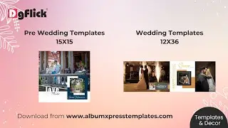 Exciting News! New Volumes released for you |  Templates 12X30 & Pre Wedding Templates 15X15