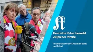 11.11. in Köln - OB Henriette Reker besucht die Zülpicher Straße | KStA
