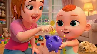 Baby Learns to Save Money | Save & Learn | Cartoon animation for kids | BST Police Patrol