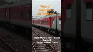 push pull CR Rajdhani express Skipping Palwal Railway station