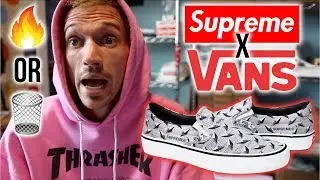 SUPREME WEEK 11 DROP LIST REVIEW | DIAMOND PLATE VANS + MORE