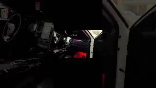 Renault Keleos Car Installing Dynamic Atmosphere Lights - Delicate color & Shining Details