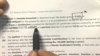 Revision Video - CA IPCC - Charitable Trust