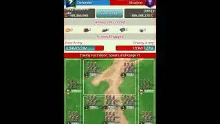 March of Empires - Capital fight R423 SCY defending against triple rally of RVG/MLT/URV.