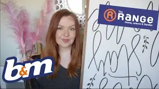 *NEW IN* B&M & THE RANGE HAUL | HUGE HOMEWARE HAUL | MARCH 2021 | Mollie Green