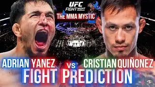Adrian Yanez vs Cristian Quinonez Prediction & Breakdown | UFC Fight Night Vegas 111