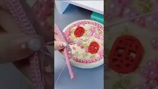 DIY beaded homemade weaving to make gifts #shorts