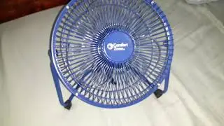 Comfort Zone CZHV8USB 8 inch USB Desk Fan unboxing and review!