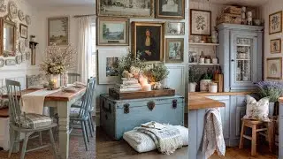 🦋 TURNING OLD into Beautiful: English Cottage Farmhouse Trash to Treasure Decor, Fresh Chic Makeover