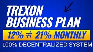 TREXON BUSINESS PLAN, 100% DECENTRALISED SYSTEM 9877406006 📞