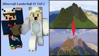 Minecraft Landschaft #1 Teil2