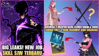 Big Leaks! SJW New Job Change, 2 Weapon Wind/Dark Baru, Skill Baru SJW - Solo Leveling Arise