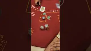 Heavyweight Blackjack Battle in Las Vegas! #vegas #blackjack #lasvegas