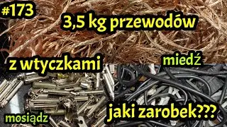 #173 Gdy kabelek jest wart więcej niż całe urządzenie. Przerabiam 3.5 Kg #miedź #kable