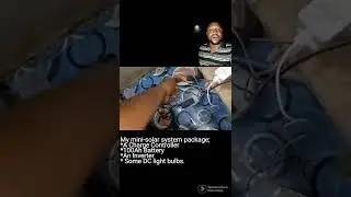 Grandcess: Rural Liberia Uses Solar Panel for Power supply.