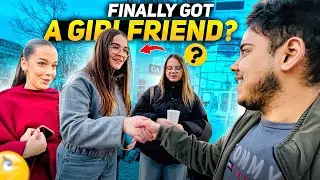 বিদেশি গার্লফ্রেন্ড বানাতে পারবো? Asking European Girls: Will You Be My Girlfriend? 🇧🇪 Alif Alamgir