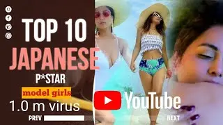 top 10 most beautiful girl in the world Japanese 2025 | Beautiful model girls 10M
