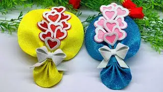 Valentine&rsquo;s Day DIY Heart Bouquet | Handmade Gift Ideas for Your Loved One